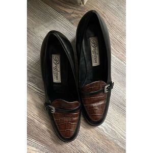 Brighton block heel loafers‎ size 7.5